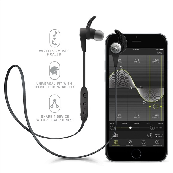 Jaybird X3 Sport Bluetooth Headphones, Blackout - Picture 3 of 16